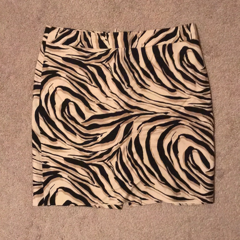 Ann Taylor Loft Animal Print Skirt